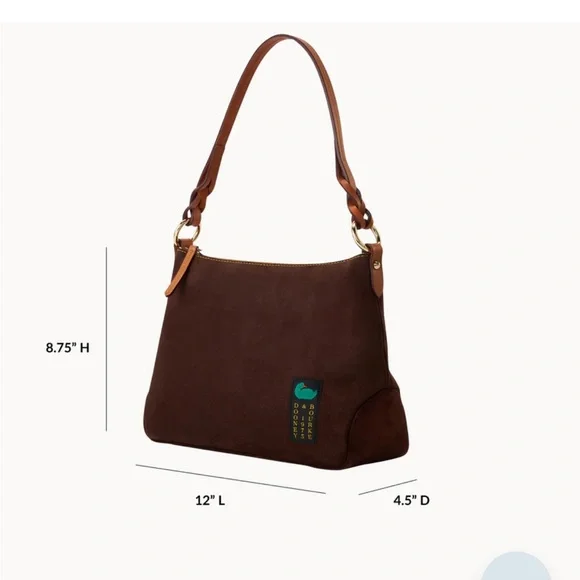 Dooney & Bourke Steel Blue Chloe 30 - Picture 13 of 14